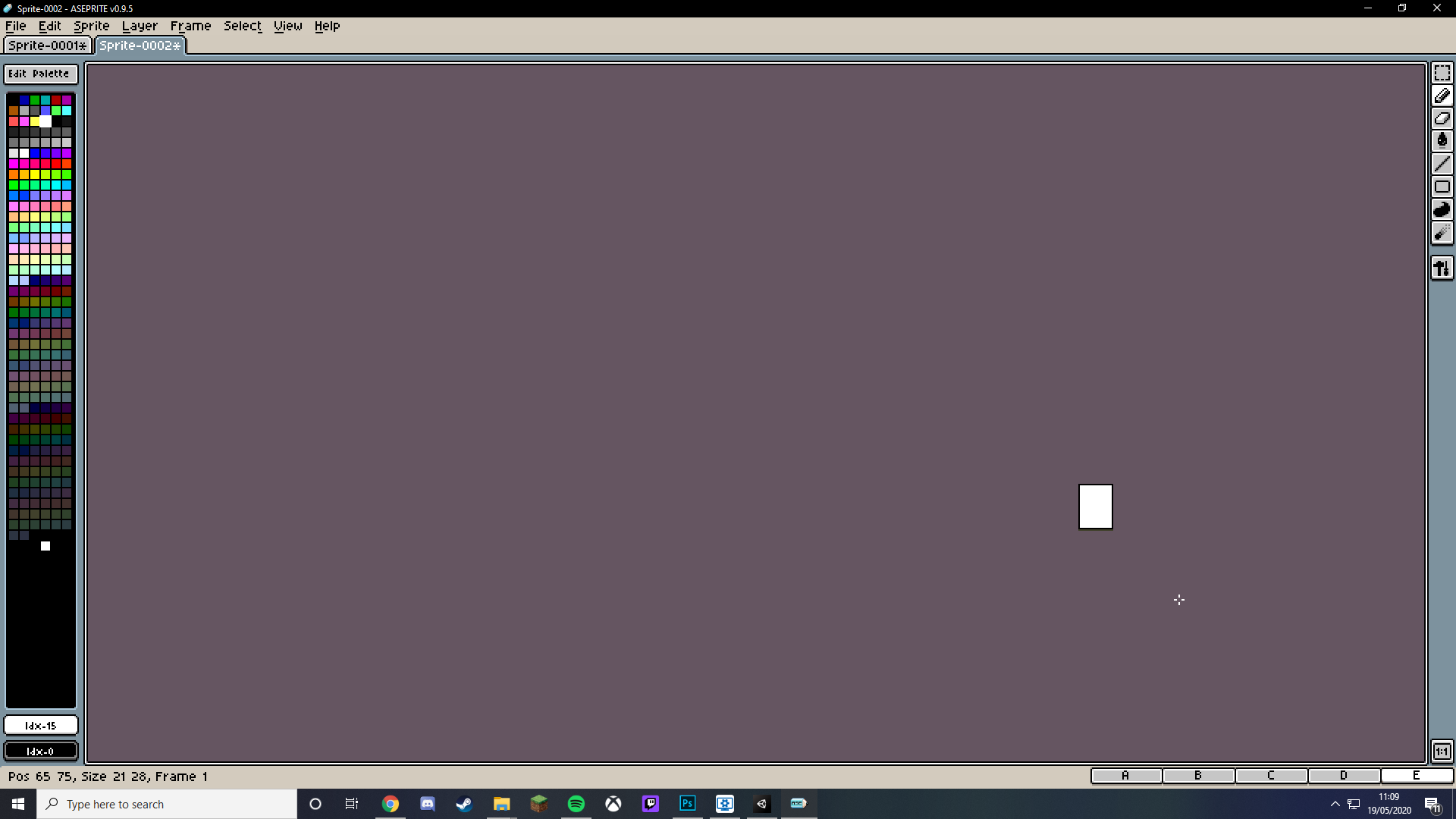 Layers Gone, Help / ASEPRITE v0.9.5 - Help - Aseprite Community