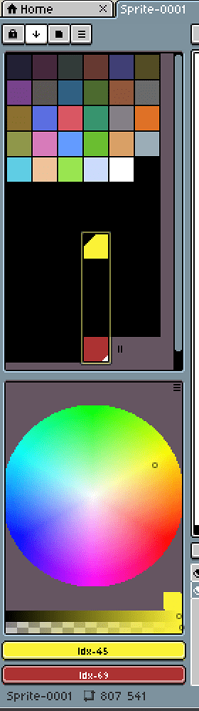 aseprite gradient tool
