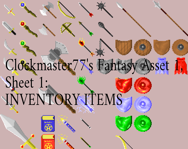 Cover_Fantasy Asset 1 Sheet 1 Inventory Items_WITH TEXT FINAL