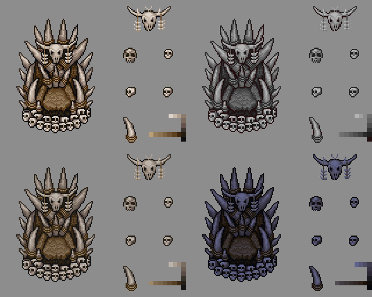 Orc Throne x4