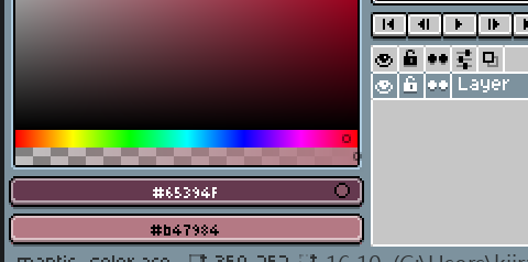 Need help, colors glitching - Help - Aseprite Community