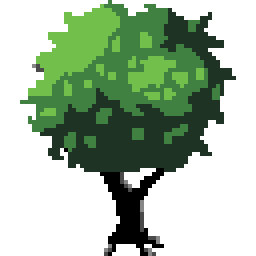 Tips to Draw Trees - PIXEL ART 