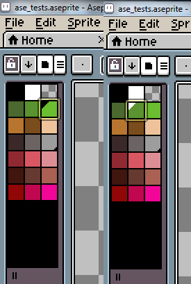 Need help, colors glitching - Help - Aseprite Community
