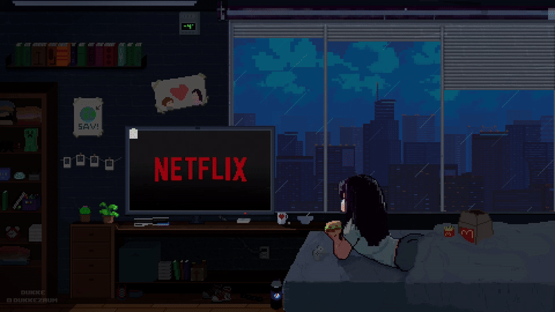 pixelartv2dukkezaumnetflixroom