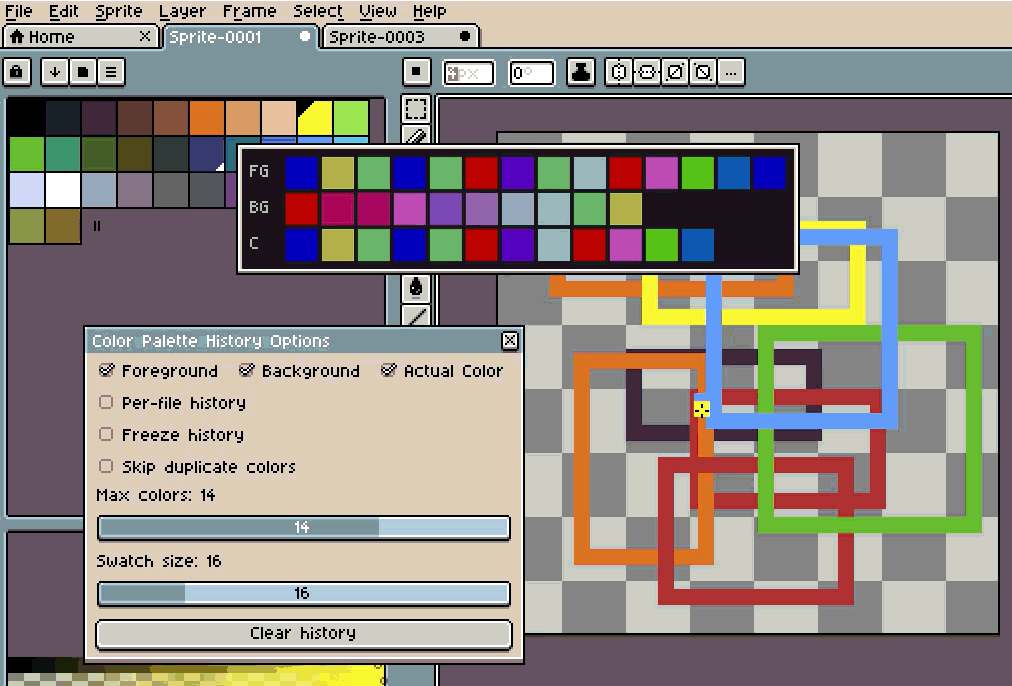 Perfile history